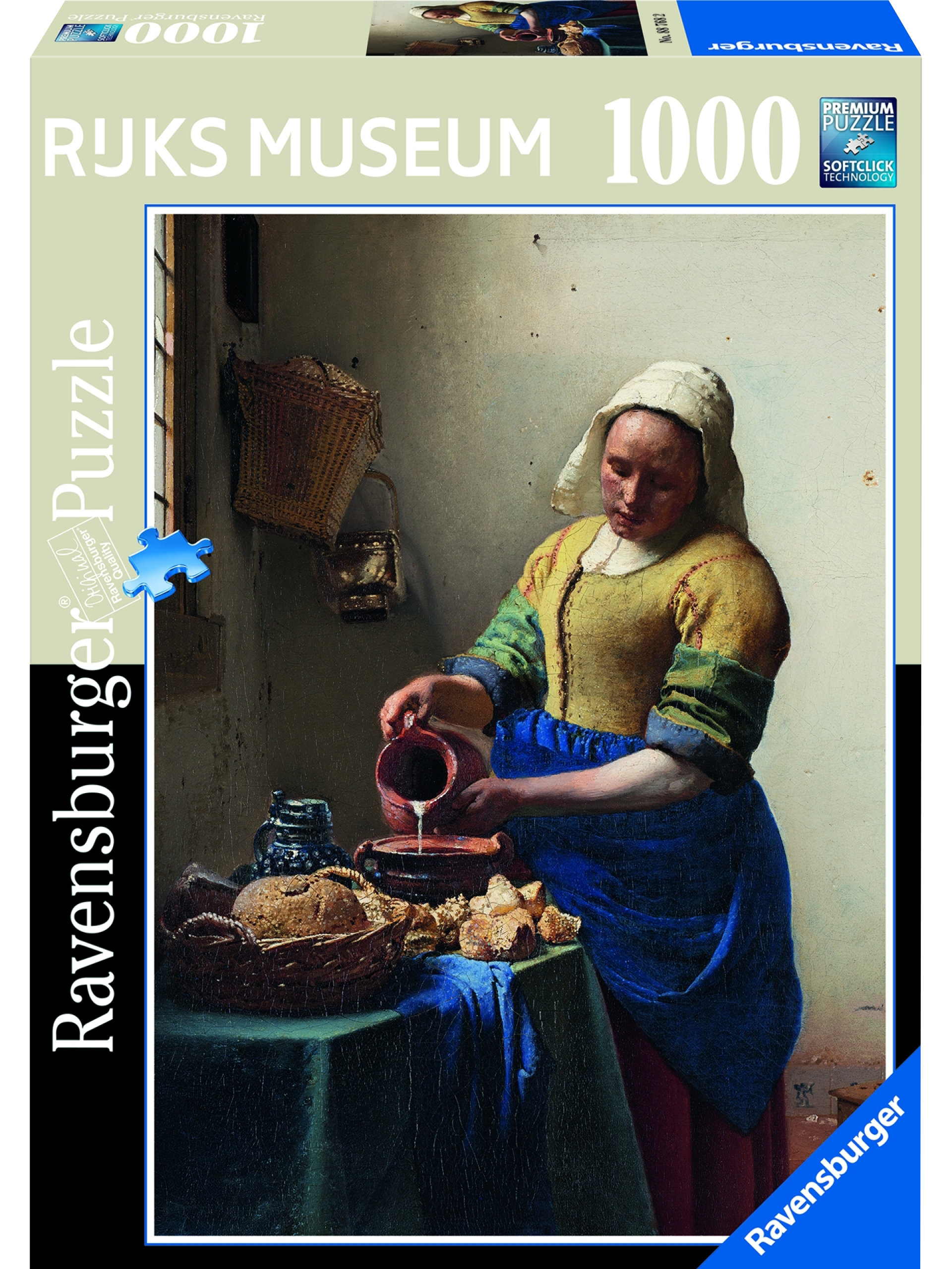 plaats Gelukkig Voeding Puzzel Melkmeisje | Ravensburger | Rijksmuseum Shop