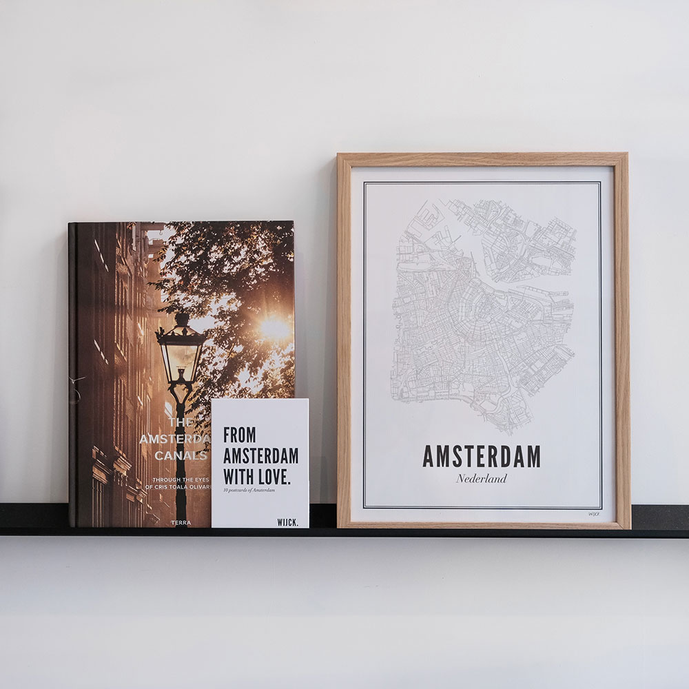 een beetje Waarneembaar regen Print Amsterdam A4 | Wijck | Rijksmuseum Shop