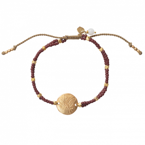 timmerman Aanpassen Dank je Glitter armband Kraanvogels | Maansteen | Sieraden | Accessoires |  Rijksmuseum Shop
